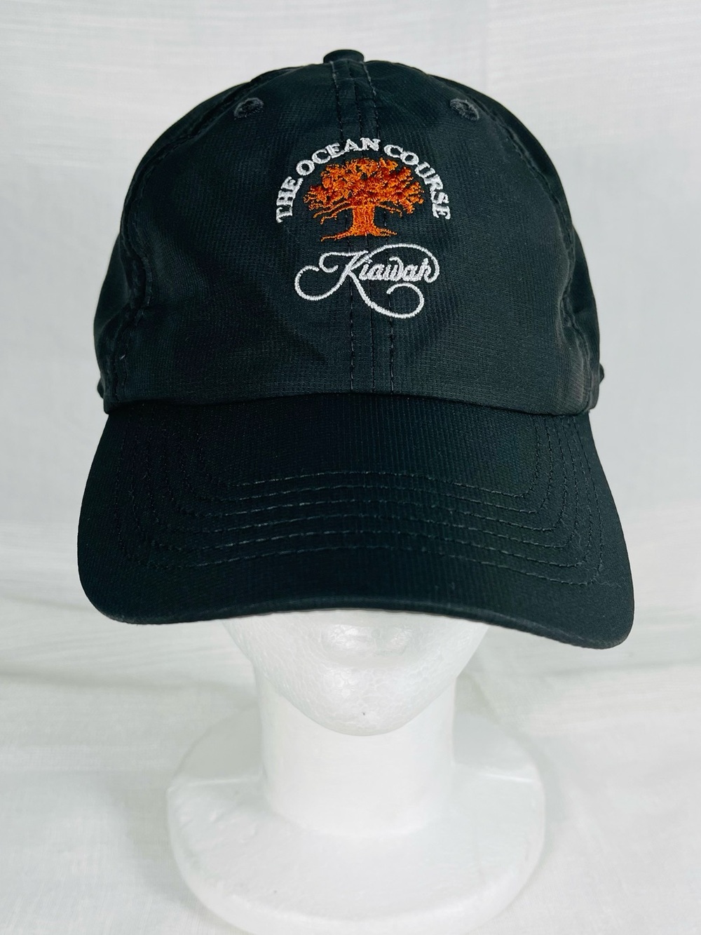 Kiawah Island Ocean Course Golf Hat America’s Toughest Black Adjustable Cap